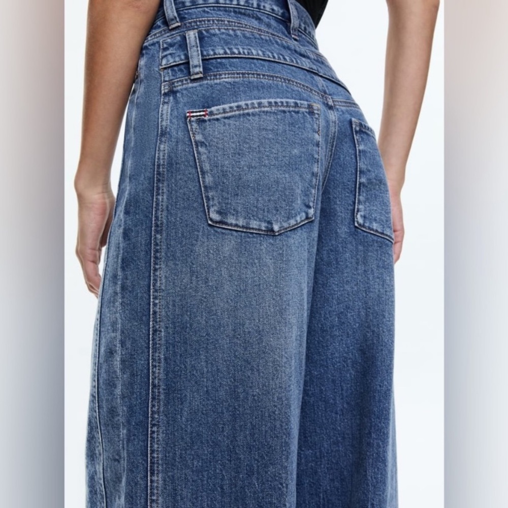 Alice + Olivia Cool Double Waistband Jeans Size 29 - Picture 8 of 13